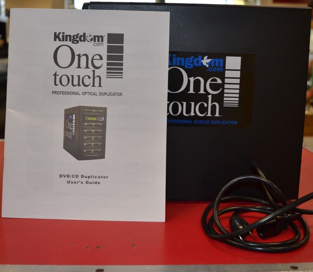 Kingdom One Touch 2 Copy DVD/CD Duplicator | High-Speed