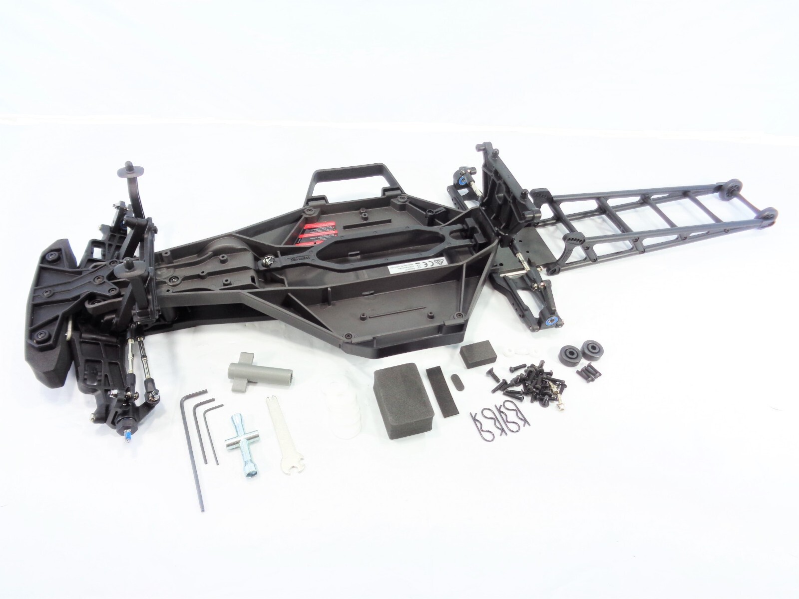 Traxxas Drag Slash Chassis Kit Set Arms Shock Tower Bumpers Main Frame Roller