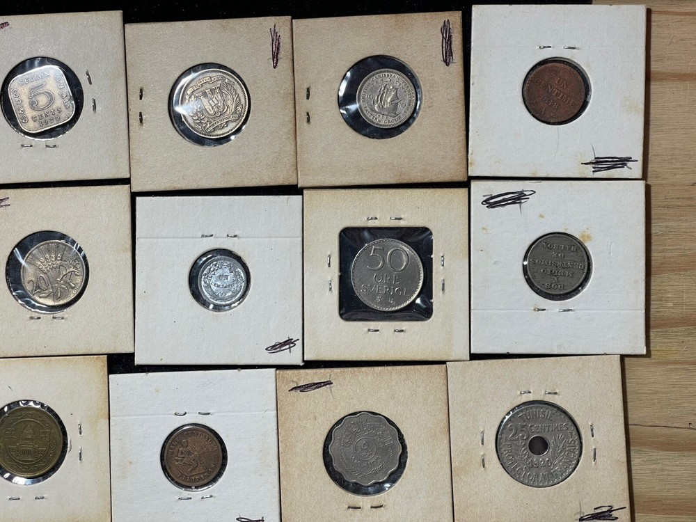 Assorted World Foreign 18 Coins Lot #2