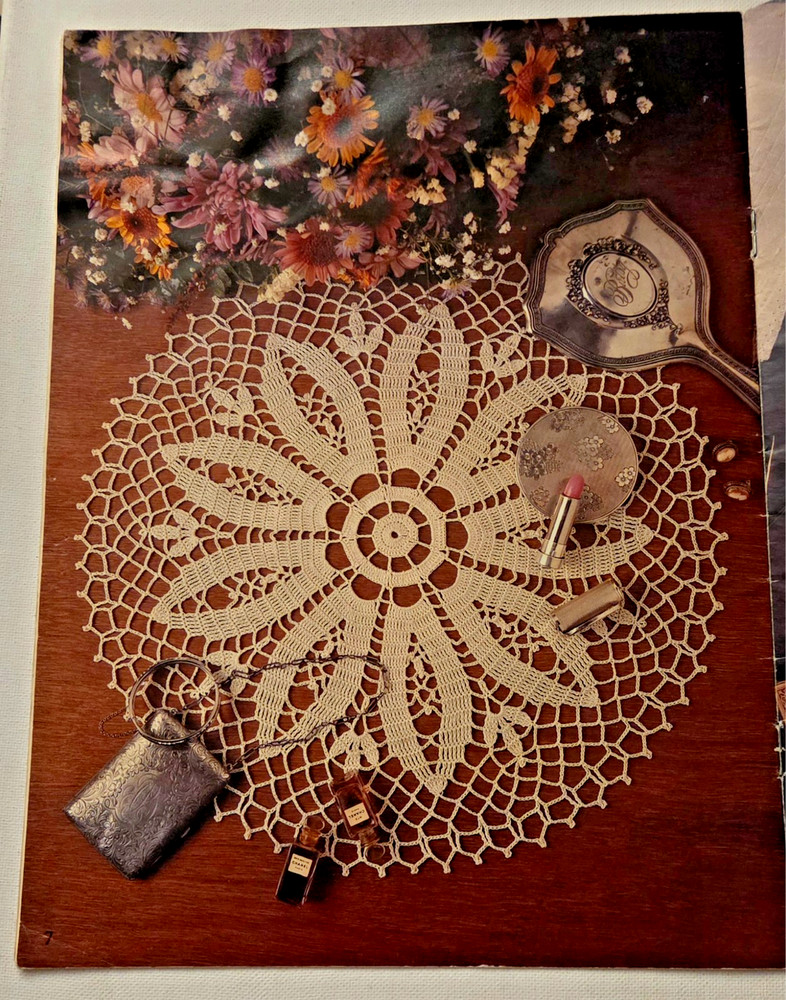 Antique Doilies CROCHET DOILY PATTERNS Unique Designs
