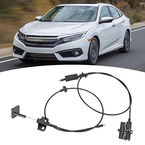 Bonnet Release Cable Fit for 2016?2022, Engine Hood Release Cable