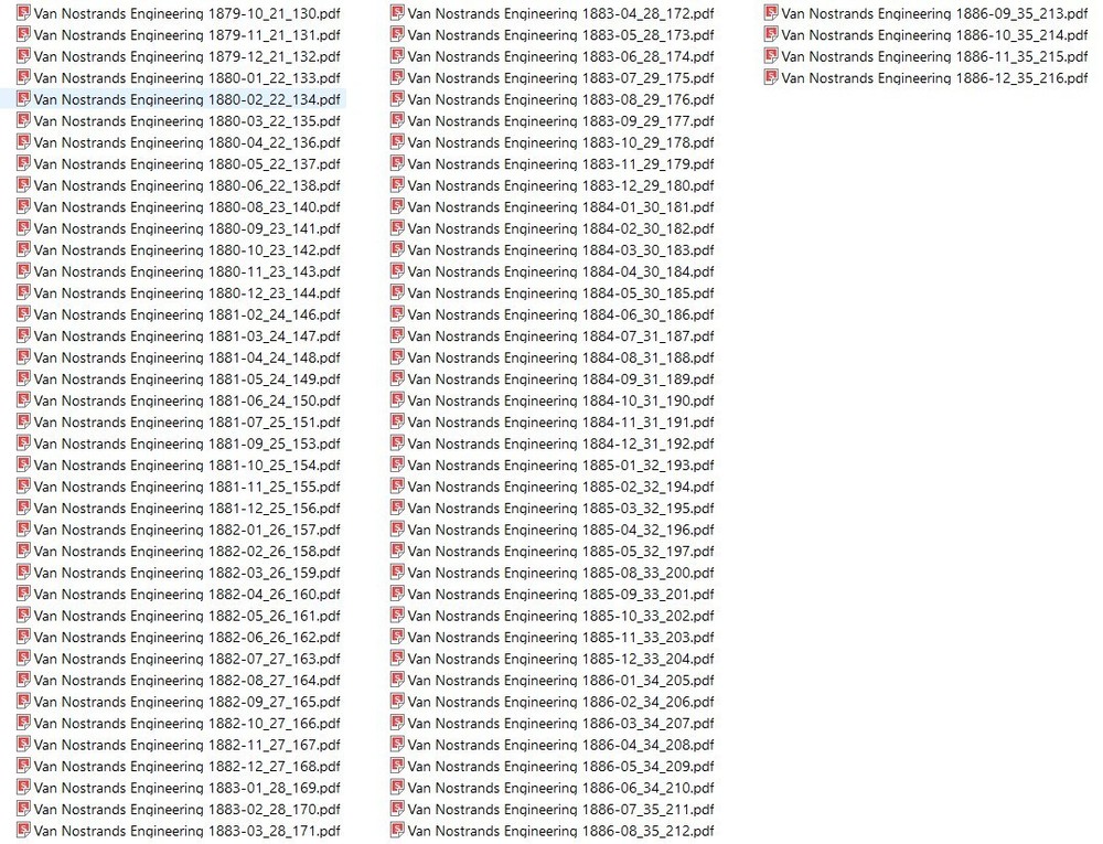 VAN NOSTRAND'S ENGINEERING 199 Choice Issues In PDF Format On USB Flash Drive