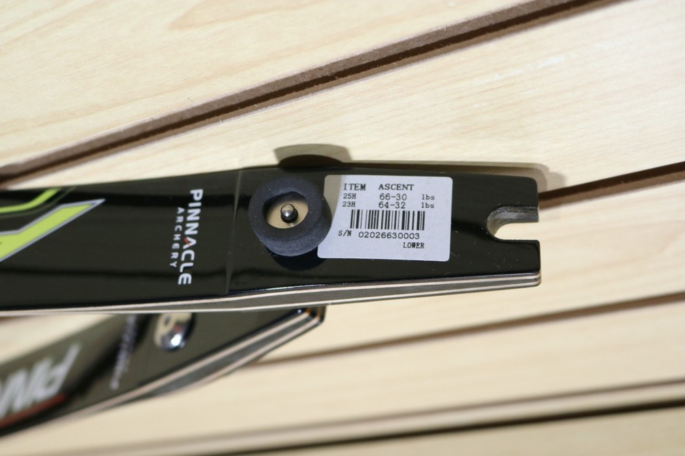 Epic Fusion EX Riser / Pinnacle Ascent Maple Core Bow / RH / BCY D97 String