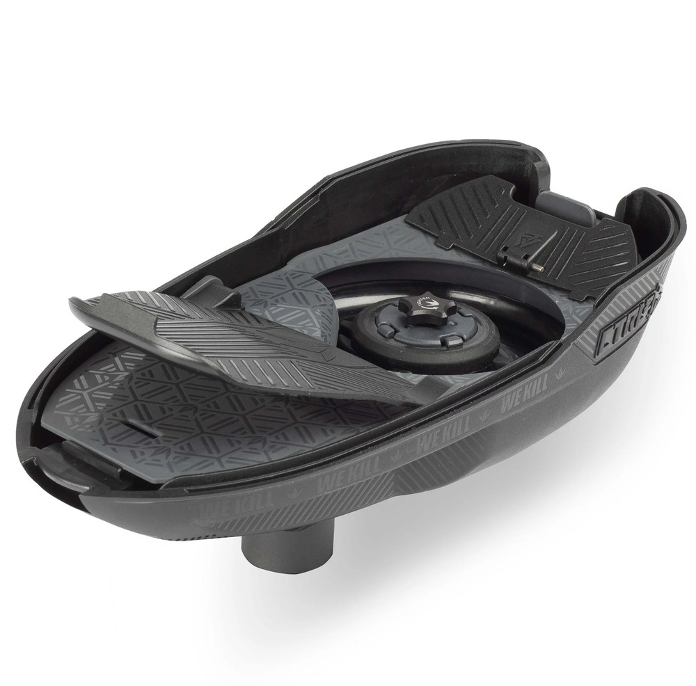 Bunkerkings CTRL2 Paintball Loader – Black Leopard | Pro Electronic Hopper