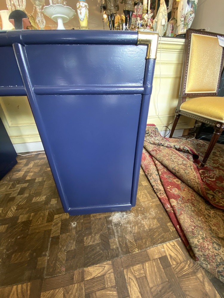 Drexel Campaign Desk Custom Lacquered