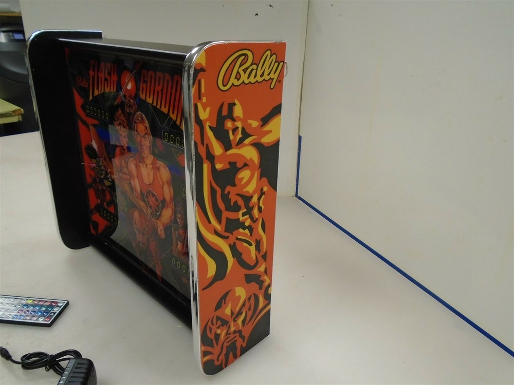 Bally Flash Gordon Pinball Head LED Display light box