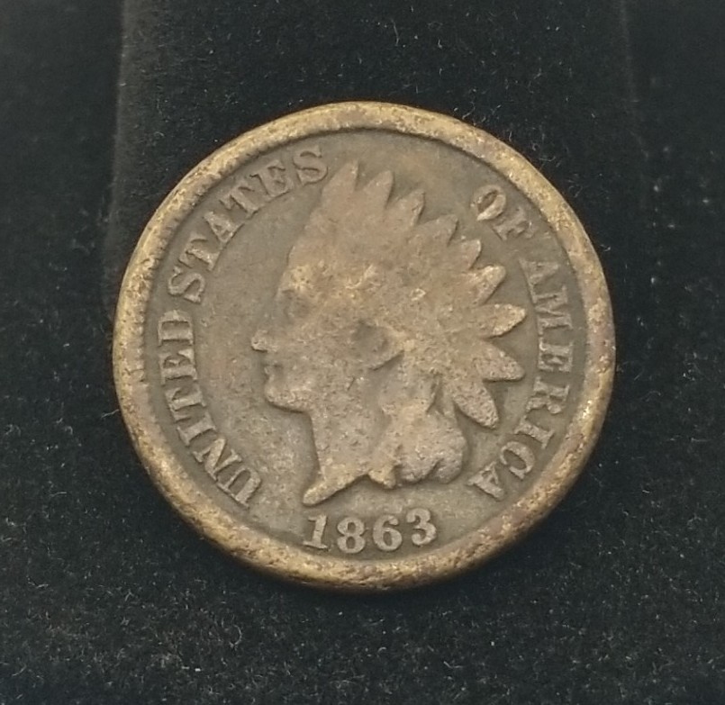 1863 Indian Head Cent #21190