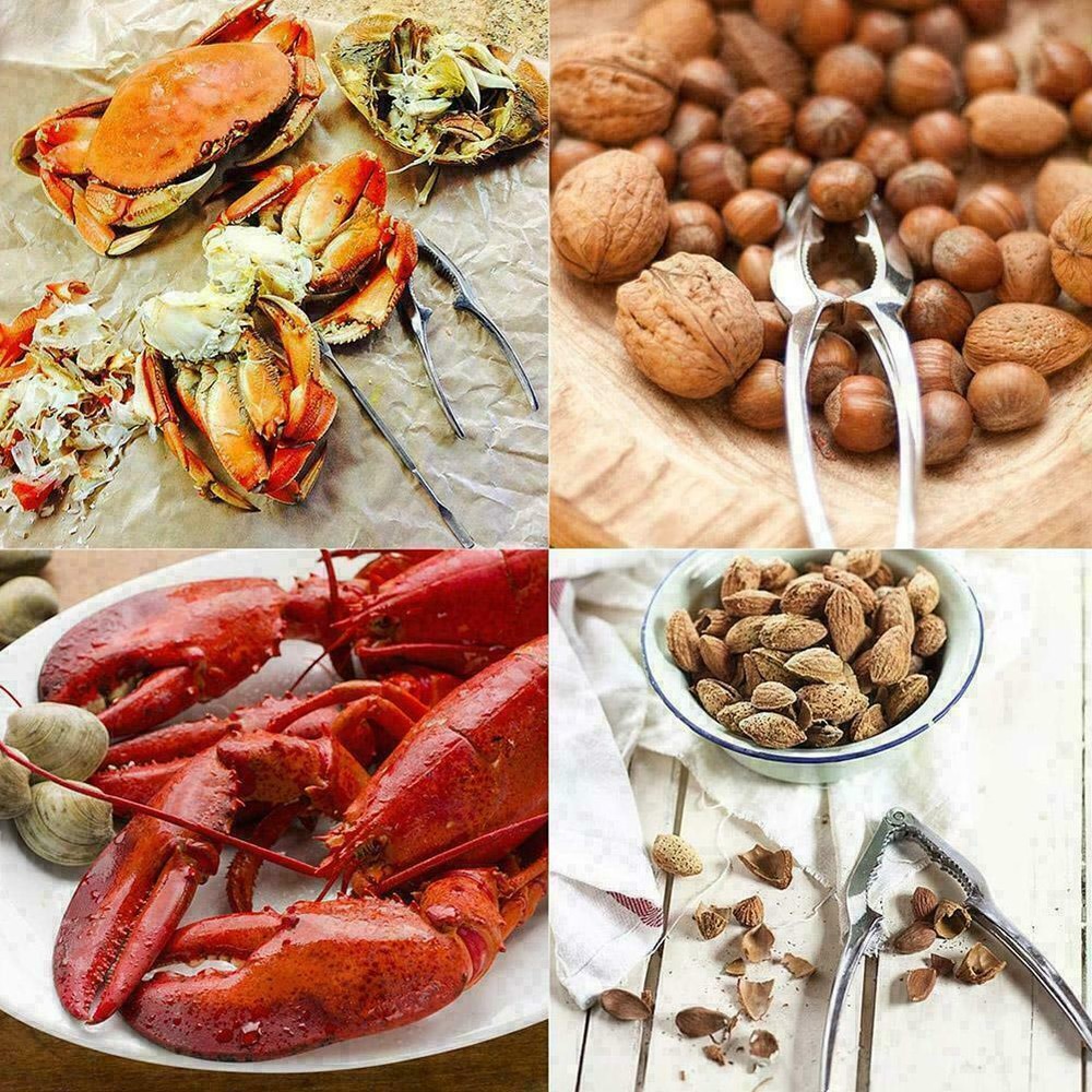 Multifunction Walnut Clamp Clip Pecan Nutcracker Sheller Kitchen Lot Q5 R3H J5R9