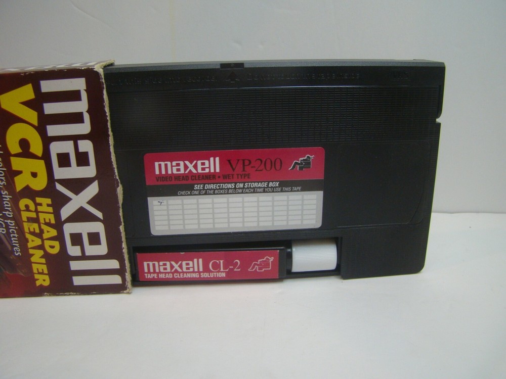 Maxwell VCR Head Cleaner