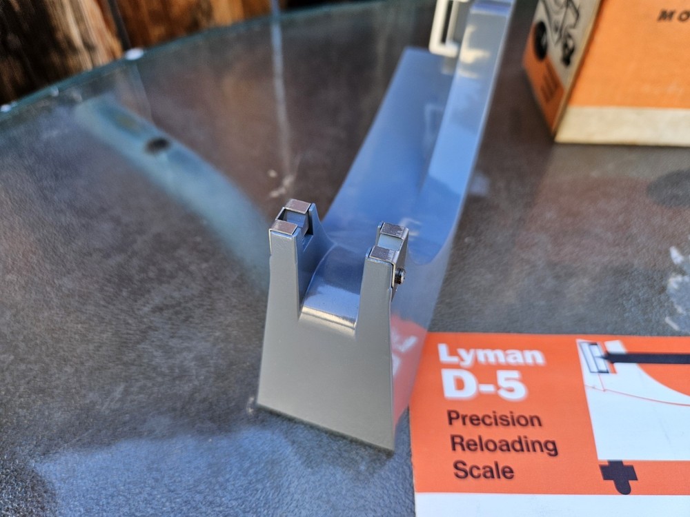Lyman Reloading Precision # D5 Balance Beam Loading Scale Ohaus w/ Box D-5 #D5
