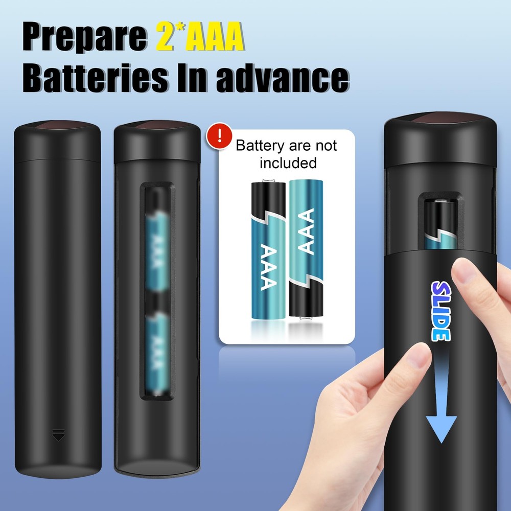 Replacement Voice Remote Control Compatible with Fire Smart TV white button