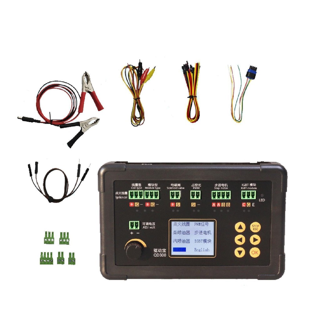 Actuator Fault Tester Checking Engine for Stepper Motors Ignition Coils