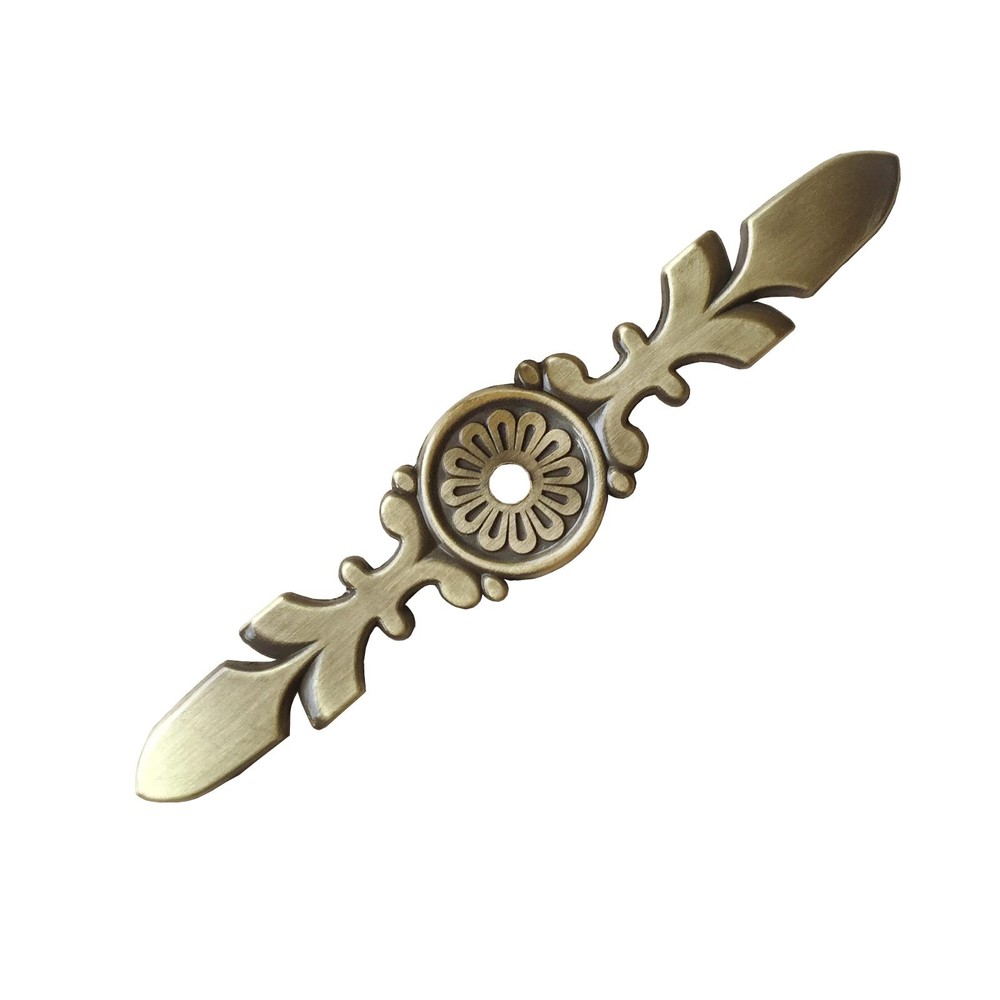 Cabinet Handle Backplates 18pcs Zinc Alloy Drawer knobs Back Plate Retro Sing...