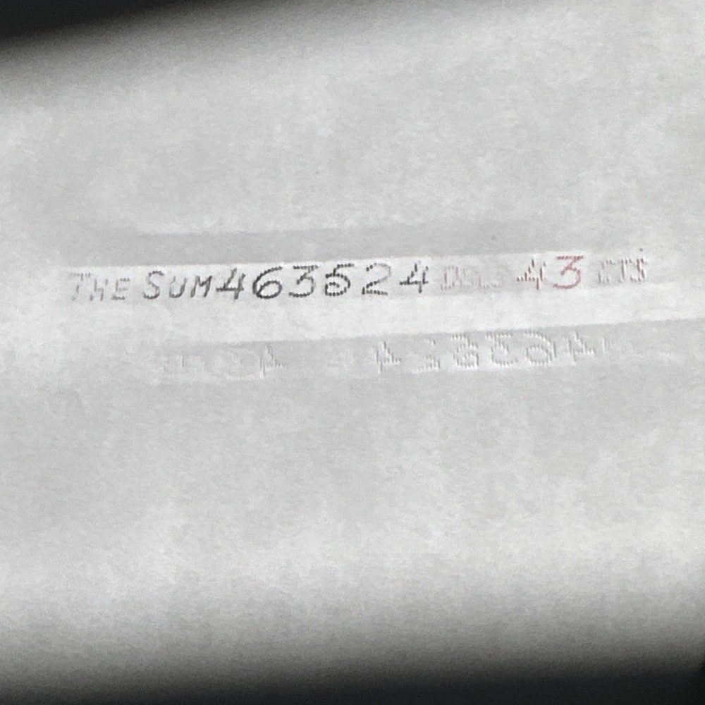 Paymaster 8000 Check Writer Beige w/key