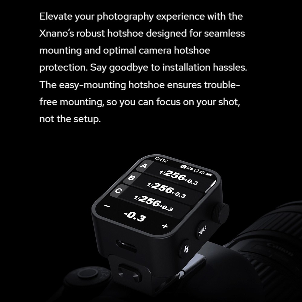 Godox X3-S 2.4GHz Wireless Touchscreen TTL Wireless Flash Trigger for Sony
