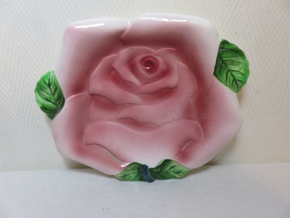 PY Japan ceramic countess rose pitcher and underplate