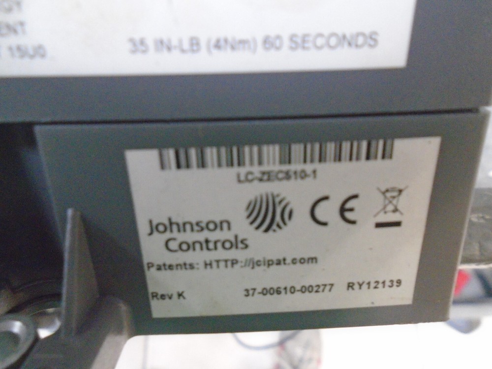 Johnson Controls SE-ZEC510-1 Controller ZEC510