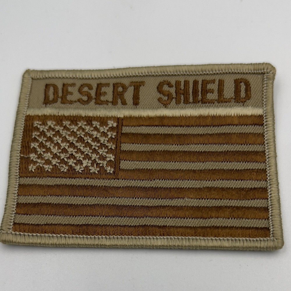 Operation Desert Storm Subdued American Flag Morale Patch