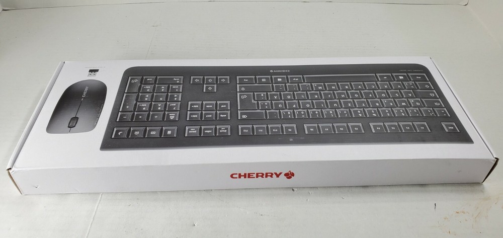 Cherry DW 3000 WIRELESS KEYBOARD/MOUSE BUNDLE JD-0710EU-2/00 New