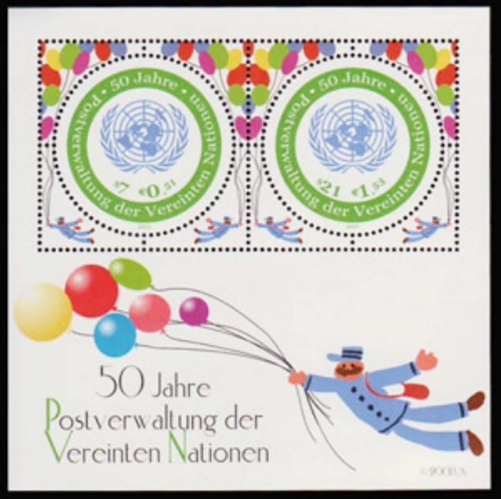 United Nations Vienna Scott 296 Mint never hinged.