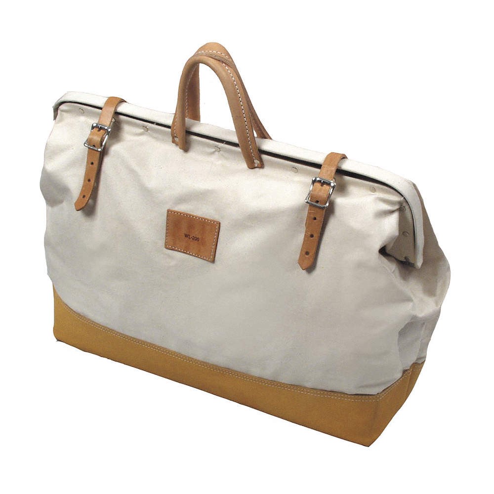 KRAFT TOOL WL200 Tool Bag,Canvas,General Purpose 43Y560
