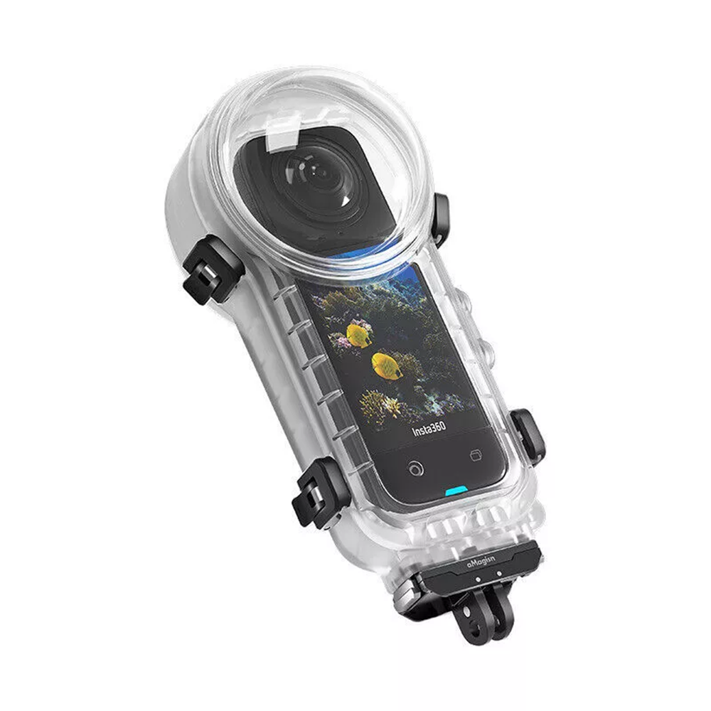 50M Quick Release Invisible Diving Case for Insta360 X4 Waterproof