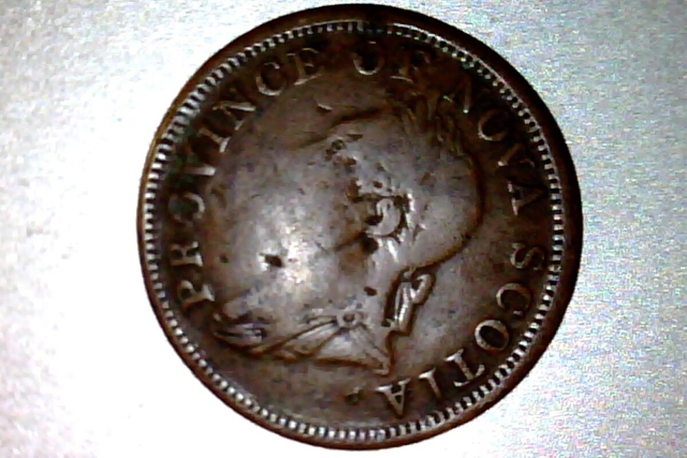 1832 NOVA SCOTIA CANADA -  ONE  PENNY TOKEN    #CT061