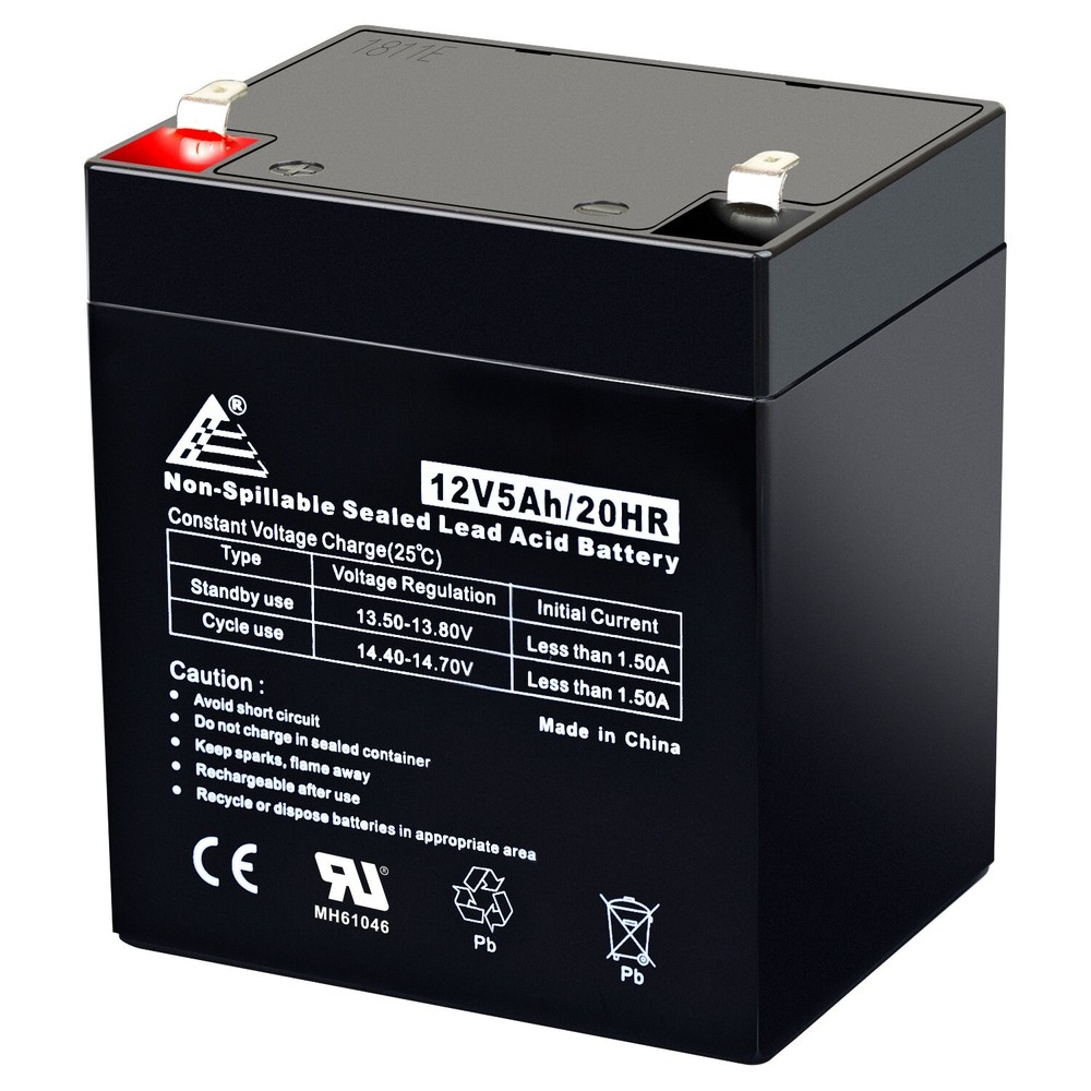 Rechargeable 12V 5AH Trailer Break Away Kit Battery