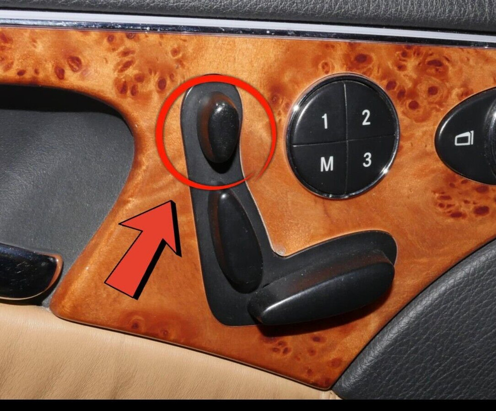 Mercedes-Benz W211 SEAT Headrest SWITCH Knob E320 E350 E500 E550 E55 E63 CLS550