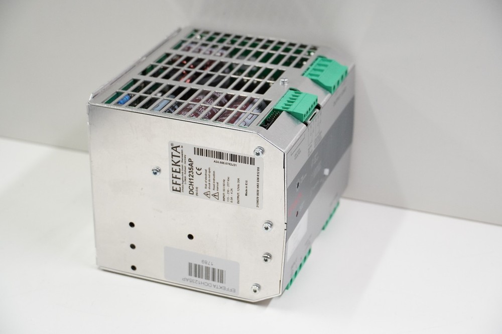 EFFECTA DCH1235AP DIN Rail Power Supply with UPS Function 12V DC - 35A (1789)