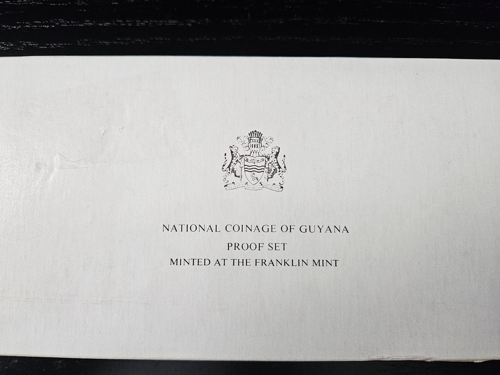 1976 Guyana Silver Proof Set