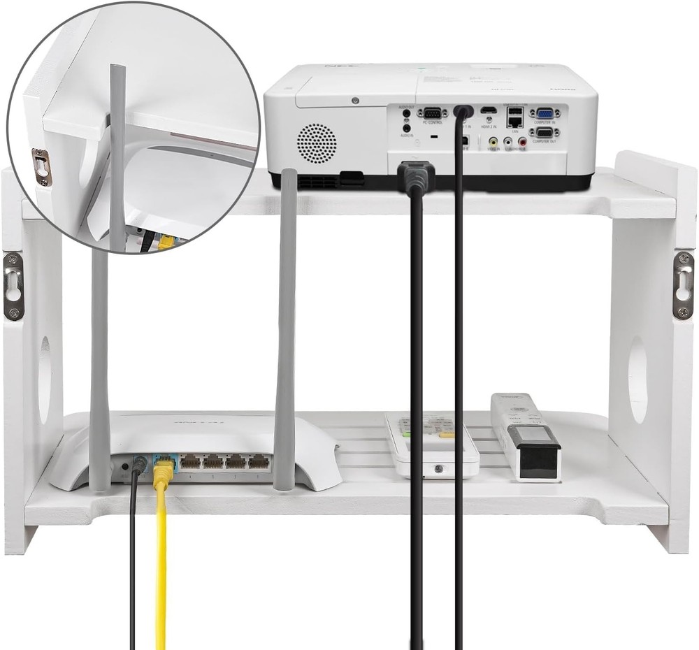 Projector Shelf Projector Wall Mount Floating Shelf Projector Stand Projector