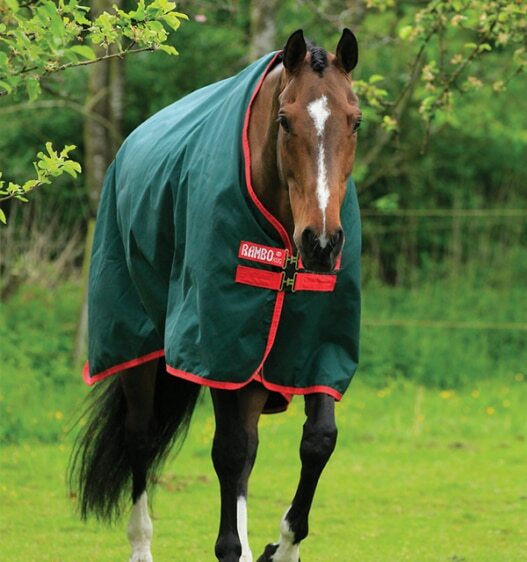 Rambo Original Turnout Lite 0g - Green/Red