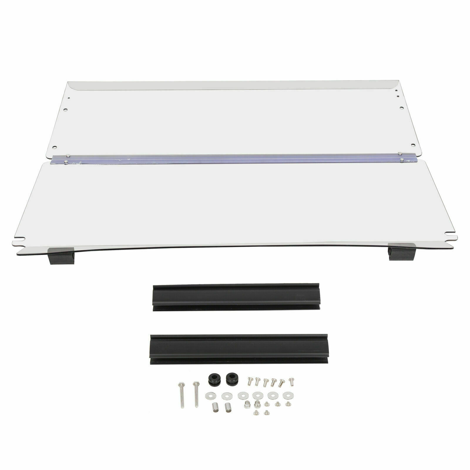 For Club Car Precedent 2004-UP Golf Cart Acrylic Fold Down Windshield - Clear