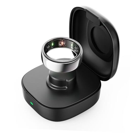 Wireless Charging Case Compatible with Ring Gen 3 Smart Ring Charging Size 10