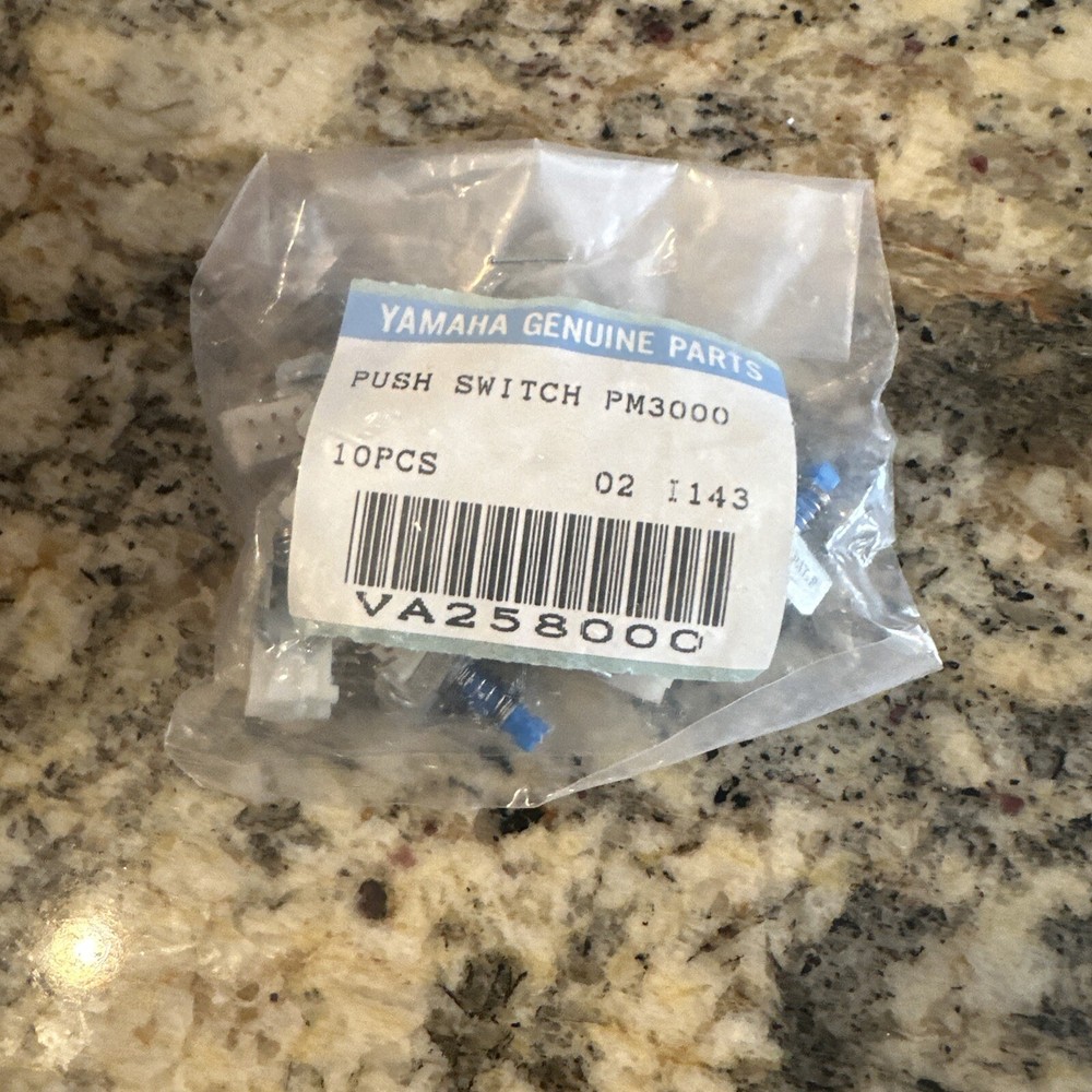 Yamaha Push Switch PM3000 Mixer -10pc