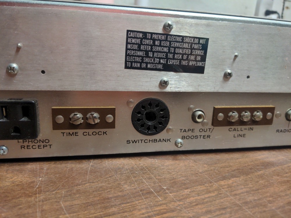Bogen MCT-1 Intercom Control Center - Powers On But Not Tested - Rack Mountable