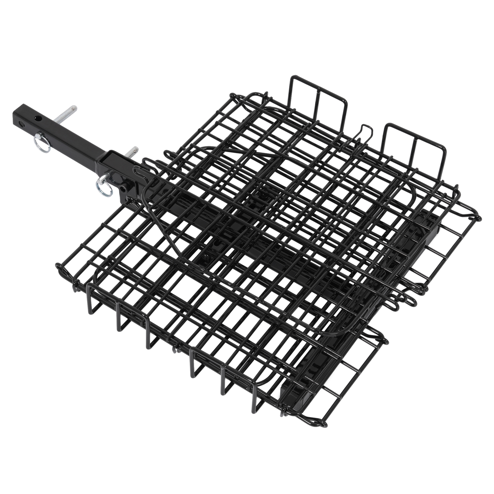 New Folding Basket for Most Mobility Scooters Power Chairs w/ 1" Hitch Receiver