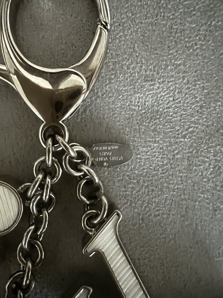 LOUIS VUITTON Bijoux Key Ring Charm Authentic