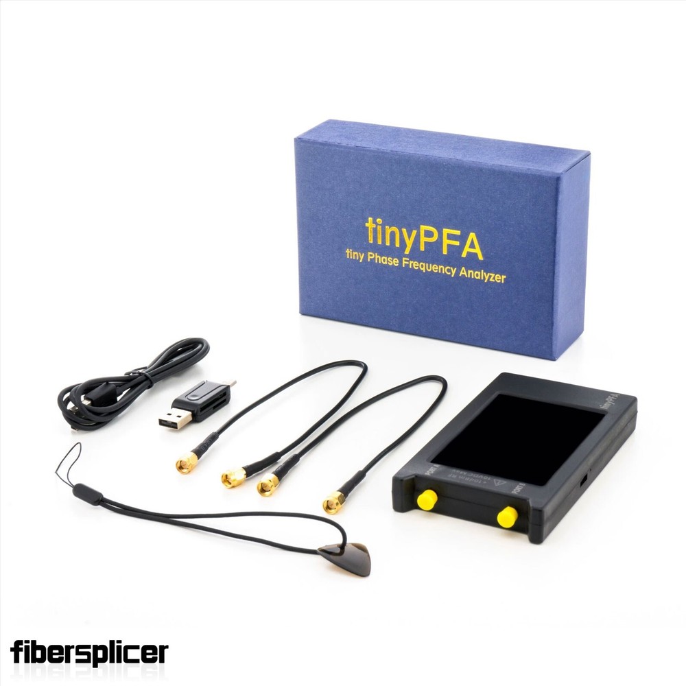 4'' Touch TinyPFA Portable Phase Frequency Analyzer 1MHz-290MHz for Measurement