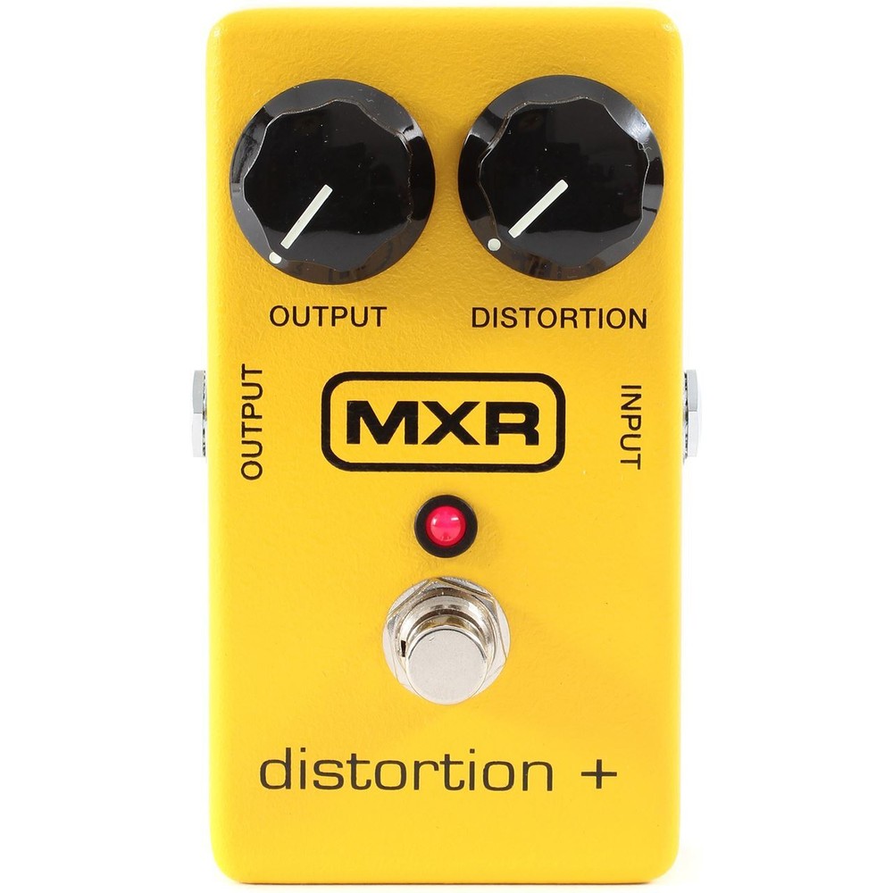 MXR M104 Distortion+ Guitar Effects Pedal with Cables