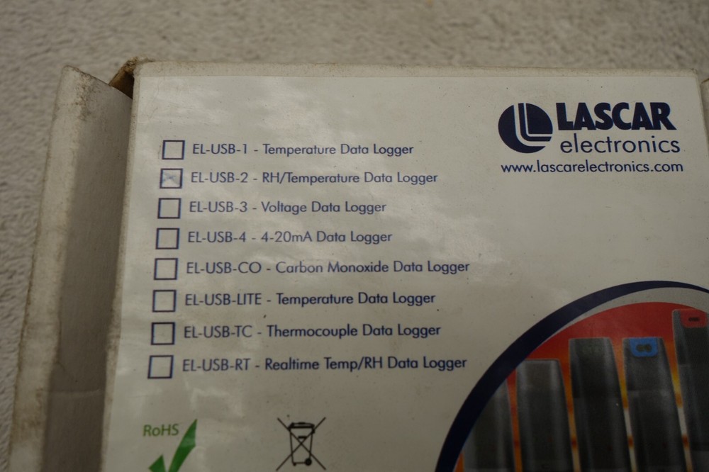 Lascar EL-USB-2 Relative Humidity & Temperature Data Logger