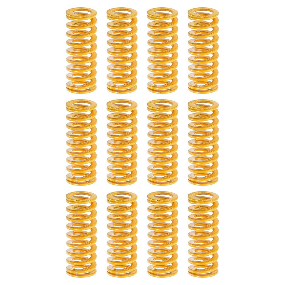 12pcs 3D Printer Heating Bed Spring, 8mm OD 20mm Length 3D Printer Parts
