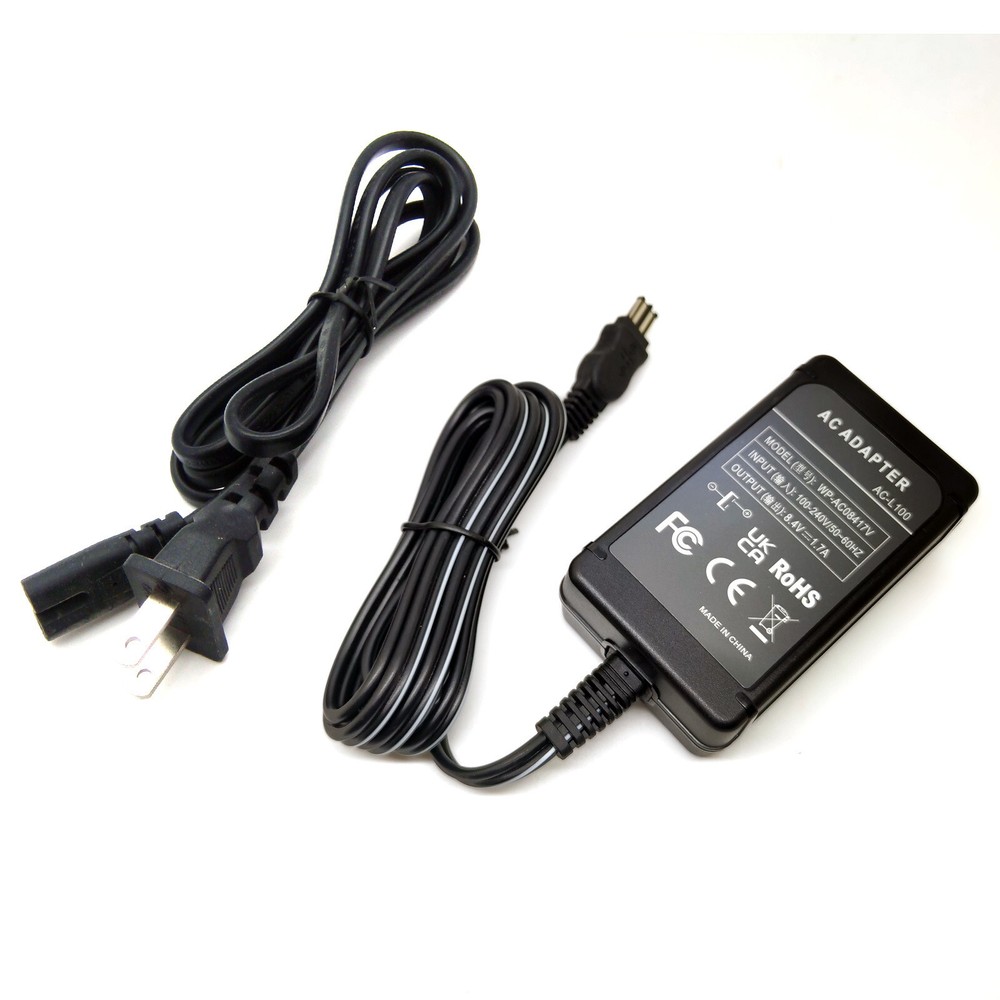 AC Adapter For Sony DCR-TR7000 E DCR-TR7100 E DCR-TR8000 E DCR-TR8100 E