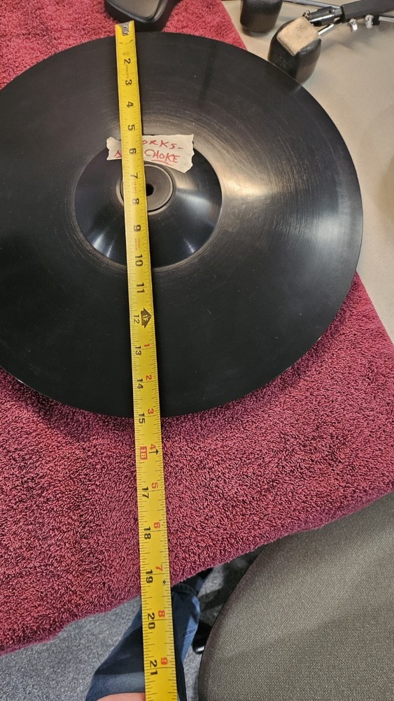 Electronic Unlock Cymbals 2 Sizes NO CHOKE!!