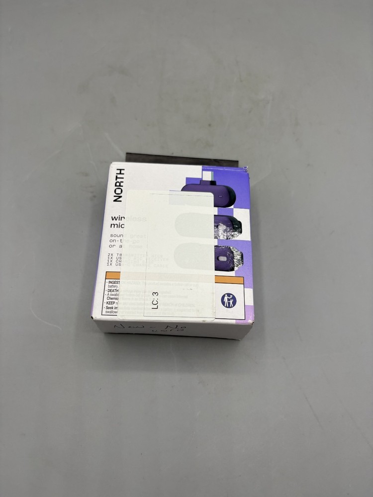 NORTH Wireless Microphone with no Cord  (USB-C) - Open Box