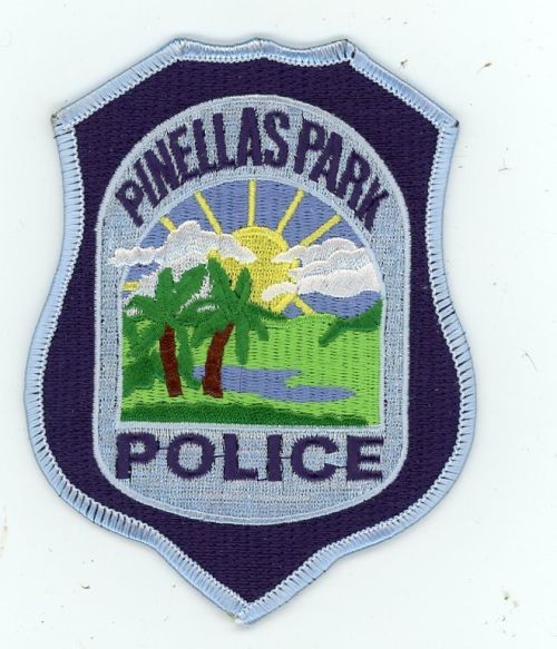 FLORIDA FL PINELLAS PARK POLICE NICE SHOULDER PATCH SHERIFF