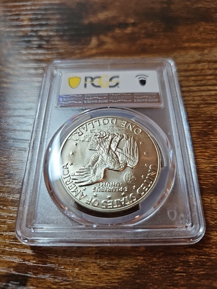 1973-S $1 PCGS MS66 MS 66 Eisenhower "Ike" Silver Dollar 40%