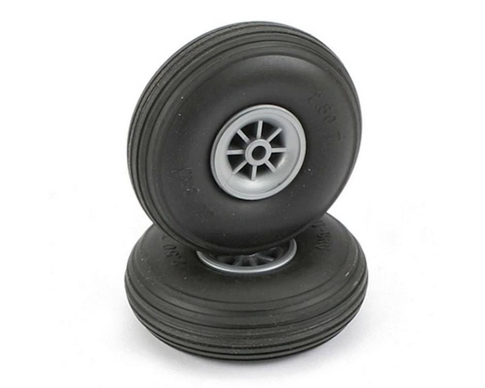 DuBro Treaded Wheels, 2-1/2" [DUB250T]
