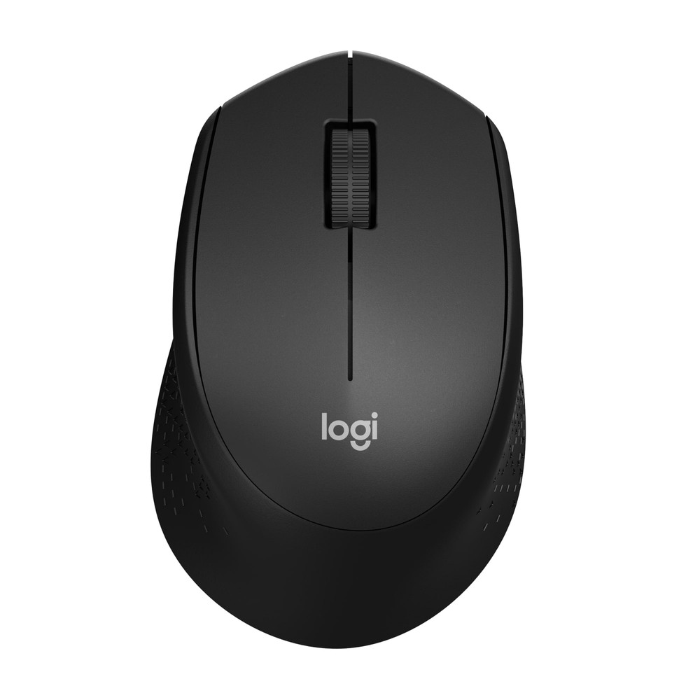 Logitech - M330 SILENT Wireless Optical Mouse with Quiet Clicks - Black